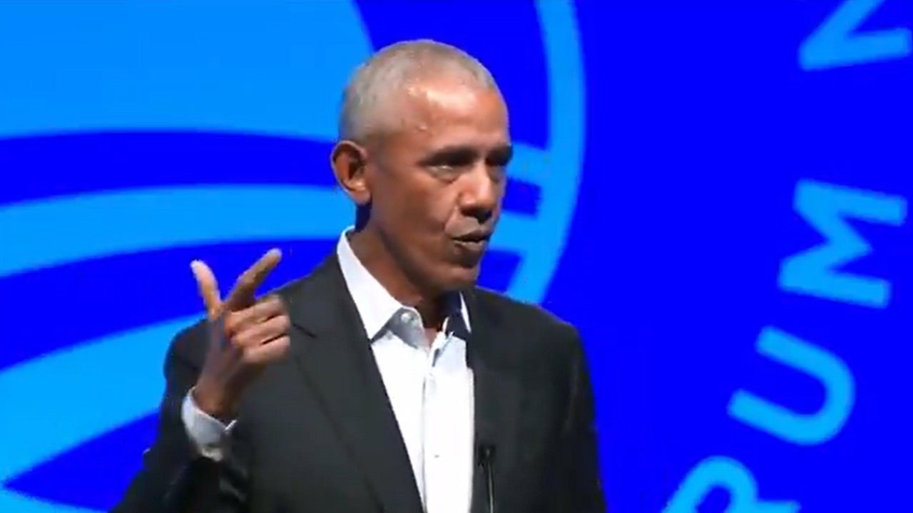 Barack Obama at Obama Foundation's Democracy Forum