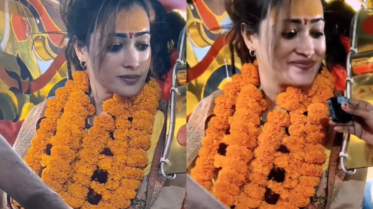 Beauty Meets Spirituality: A Young Ascetic's Journey at Mahakumbh