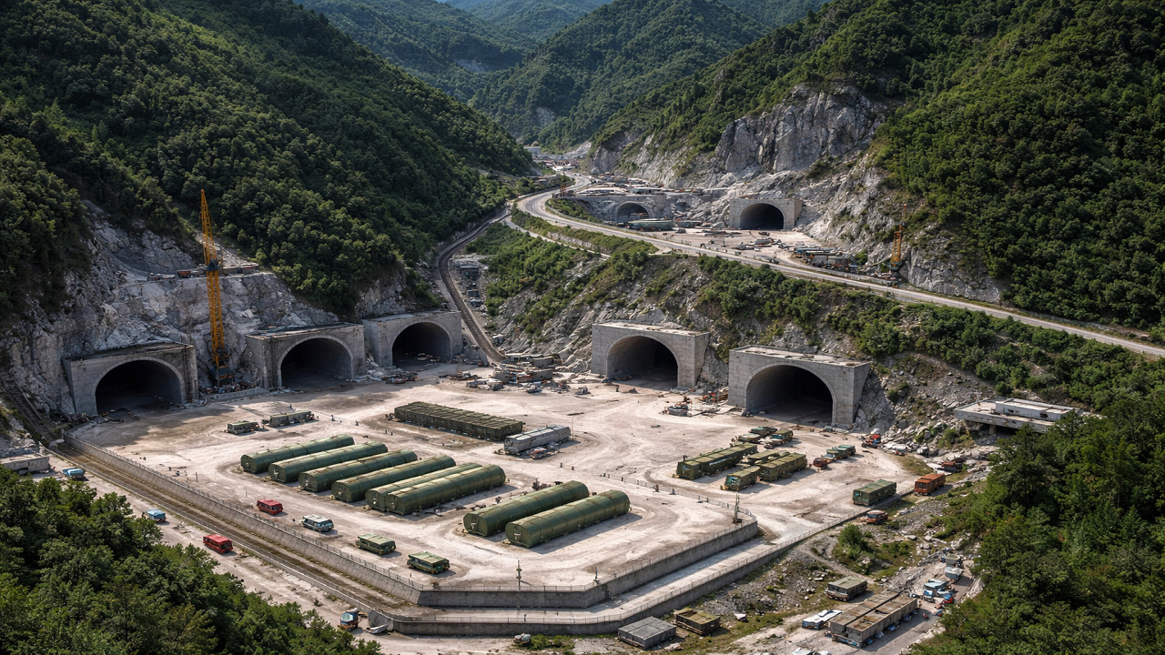 China Builds Secret Nuclear Bases Inside Mountains, Satellite Images Reveal Alarming Intent