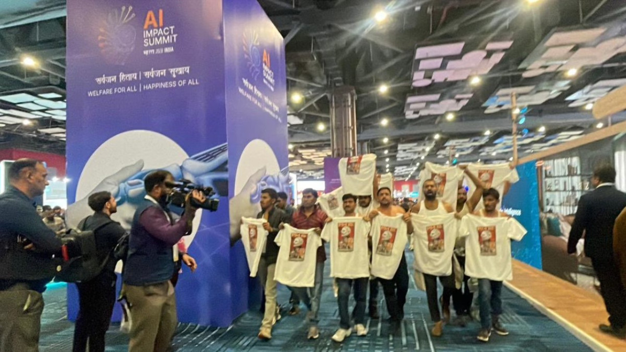 Court sends Youth Congress workers to police remand for shirtless protest at India Impact AI Summit