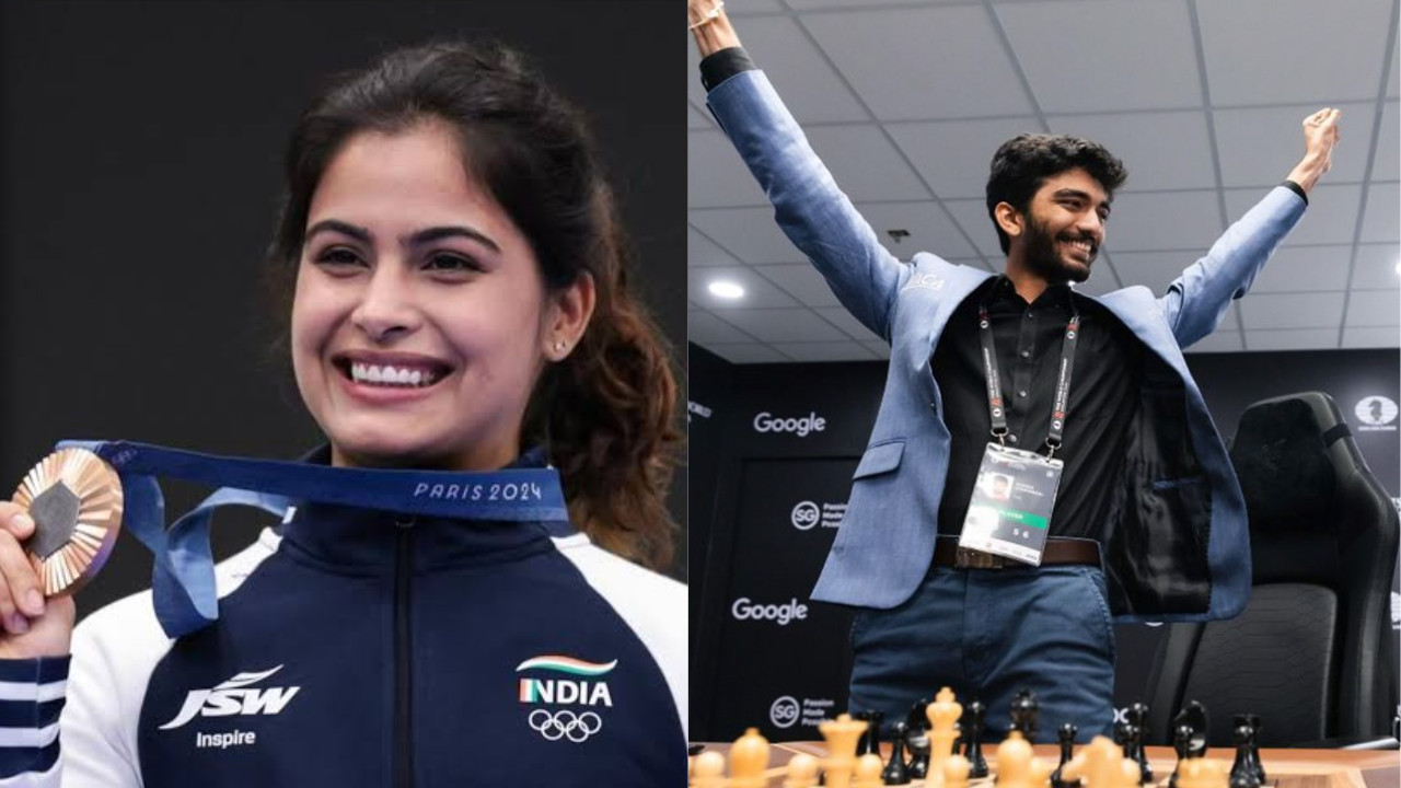 D Gukesh Joins Manu Bhaker as Recipient of Major Dhyan Chand Khel Ratna Award