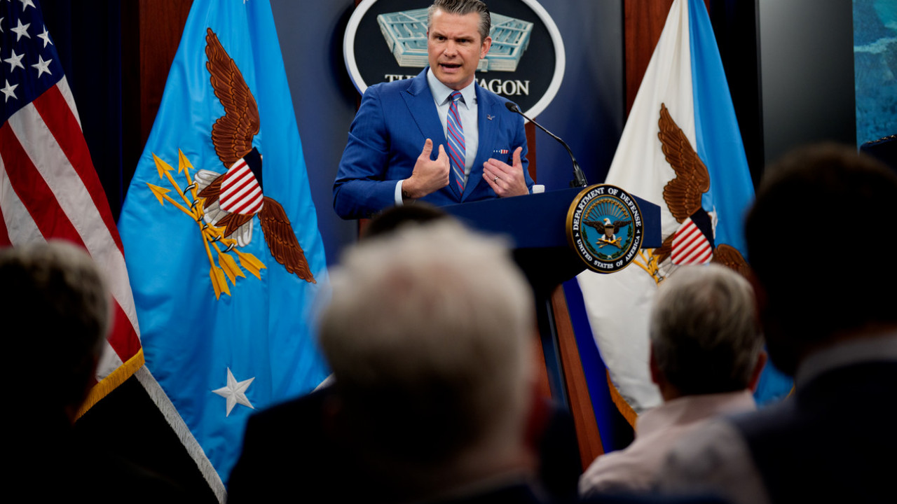 Defense Secretary Pete Hegseth