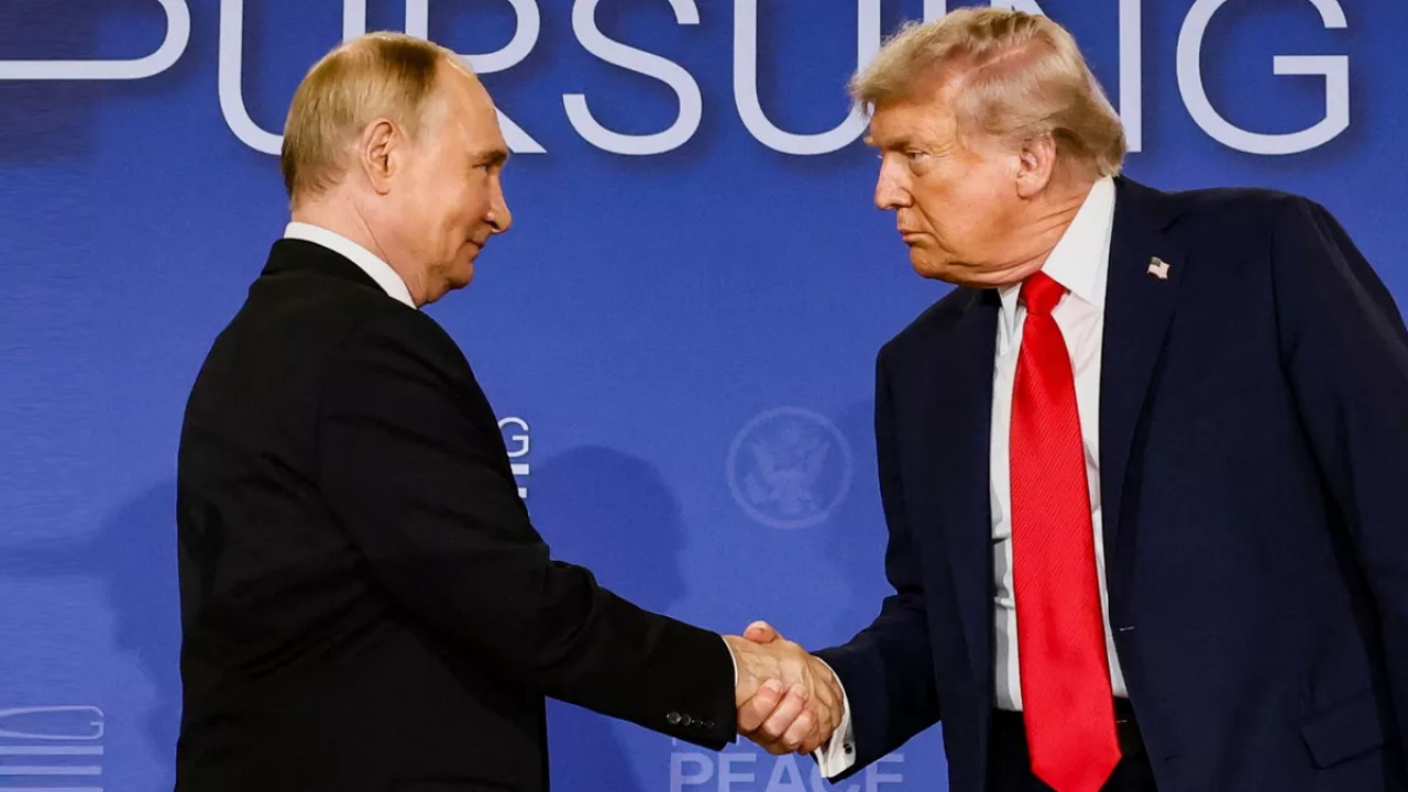 Donald Trump and Vladimir Putin 