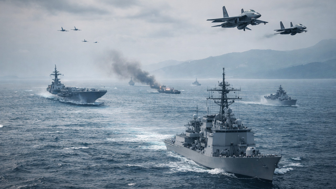 Heavy Tension in Taiwan Strait: China’s Full Military Drill Triggers Counter-Deployment