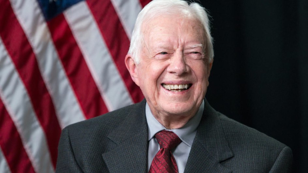 former US President Jimmy Carter