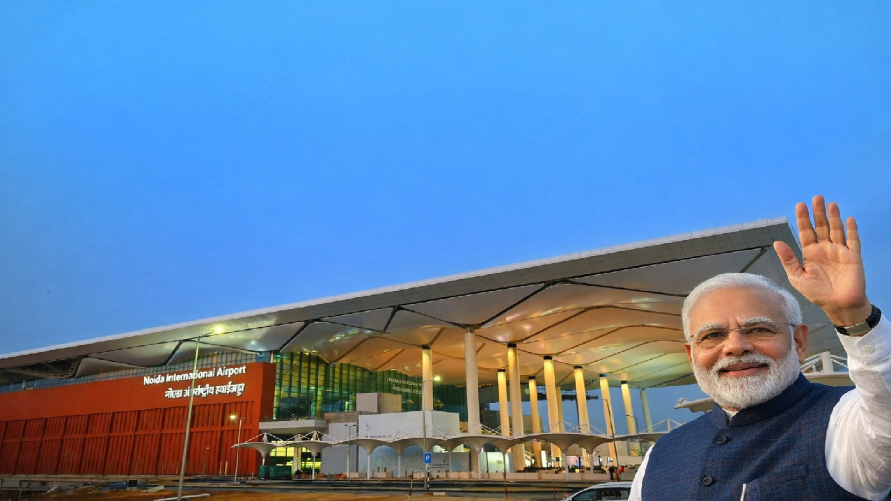 24-Year Wait Ends, PM Modi to Inaugurate Noida Airport Today; CM Yogi to Attend
