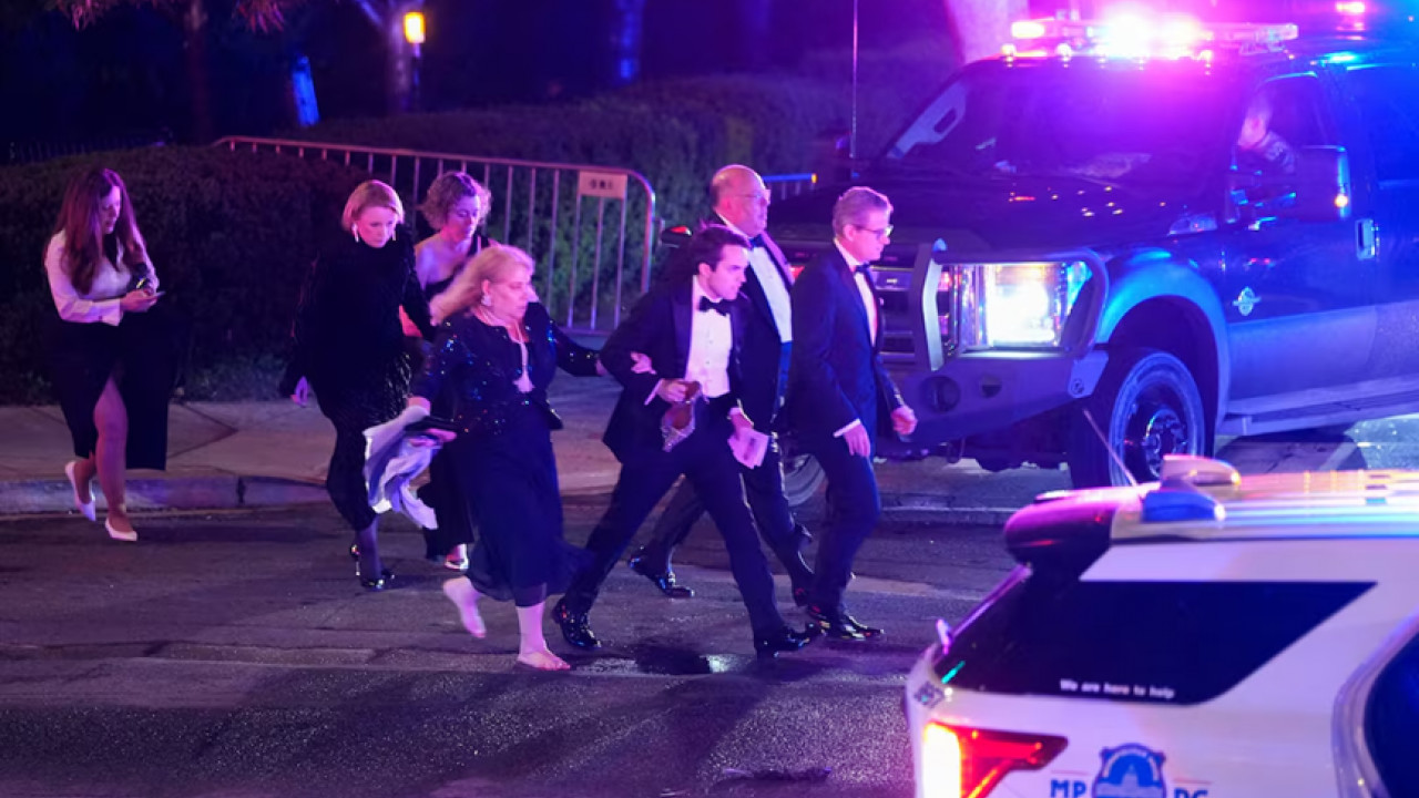 Firing at White House Dinner: Donald Trump Rushed to Safety by Secret Service, Shooter in Custody