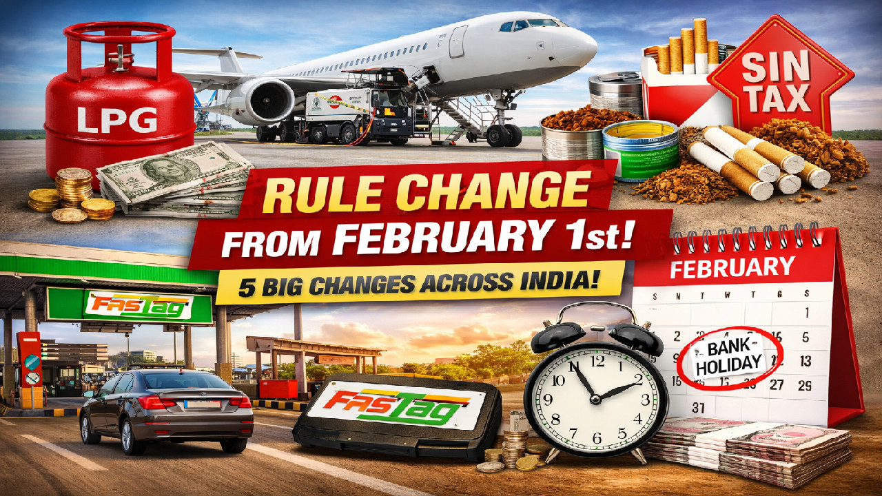 New Rules From Today: LPG Prices, FASTag, Pan Masala Tax Among 5 Major Changes