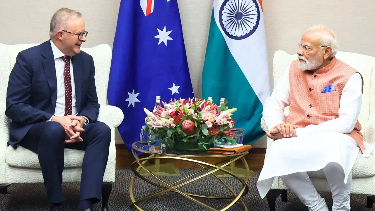 G20 Summit: PM Modi–Albanese Meeting, Australian Leader Expresses Grief Over Delhi Blast and Saudi Accident