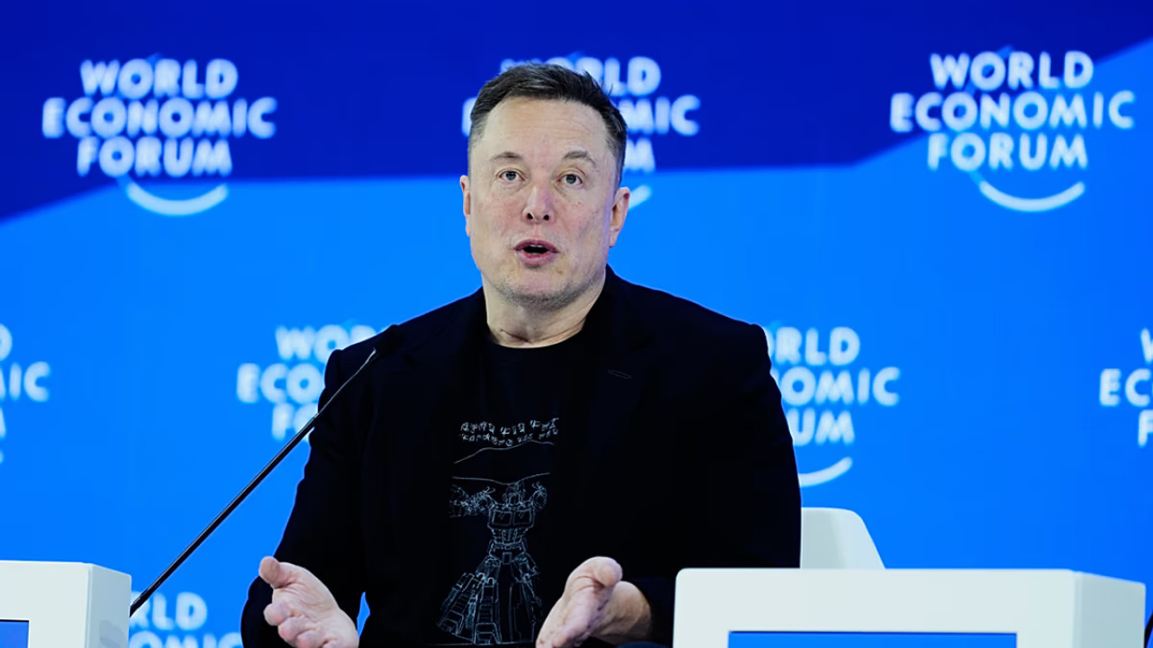 Watch: Elon Musk Jokes About Trump’s ‘Board of Peace’ With Greenland Remark at Davos