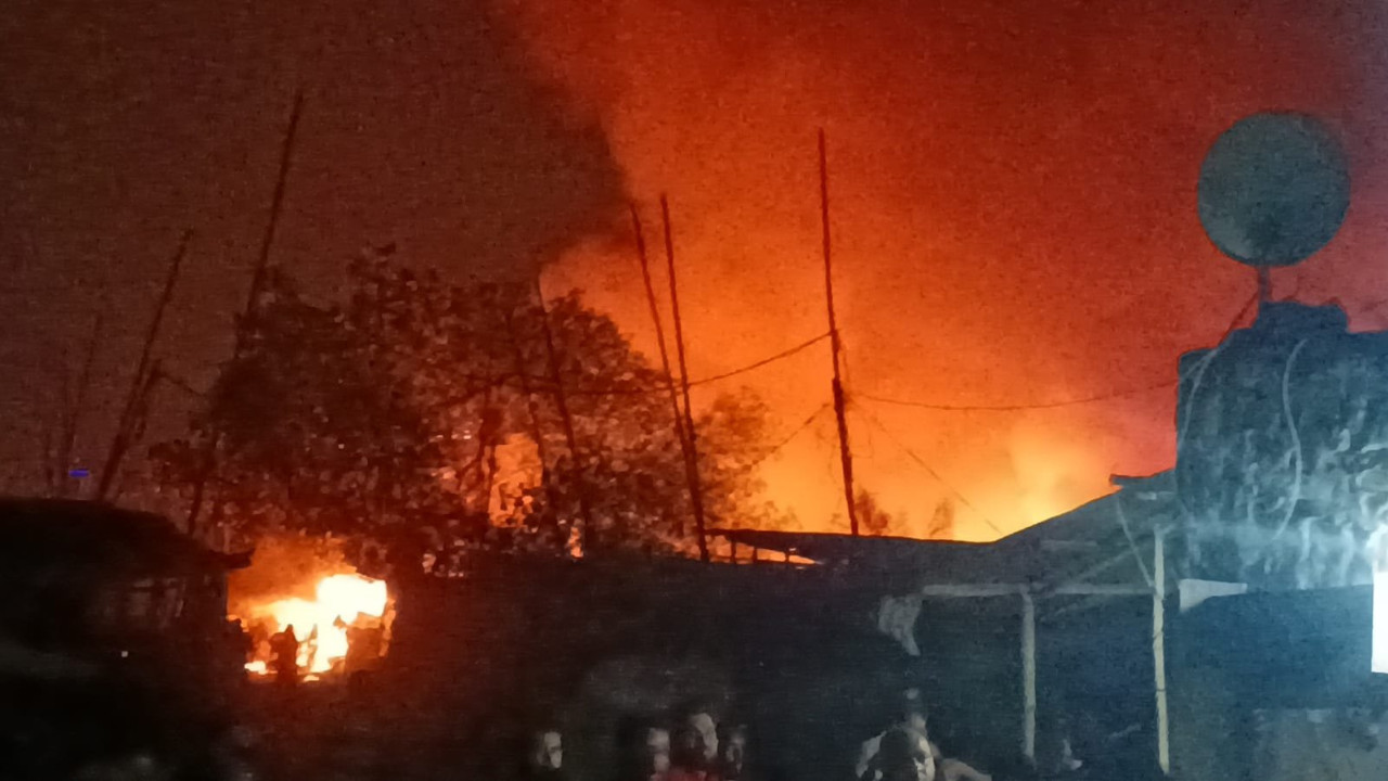 Haryana: Over 100 Shanties gutted in Gurugram; Fire Tenders Bring Blaze Under Control