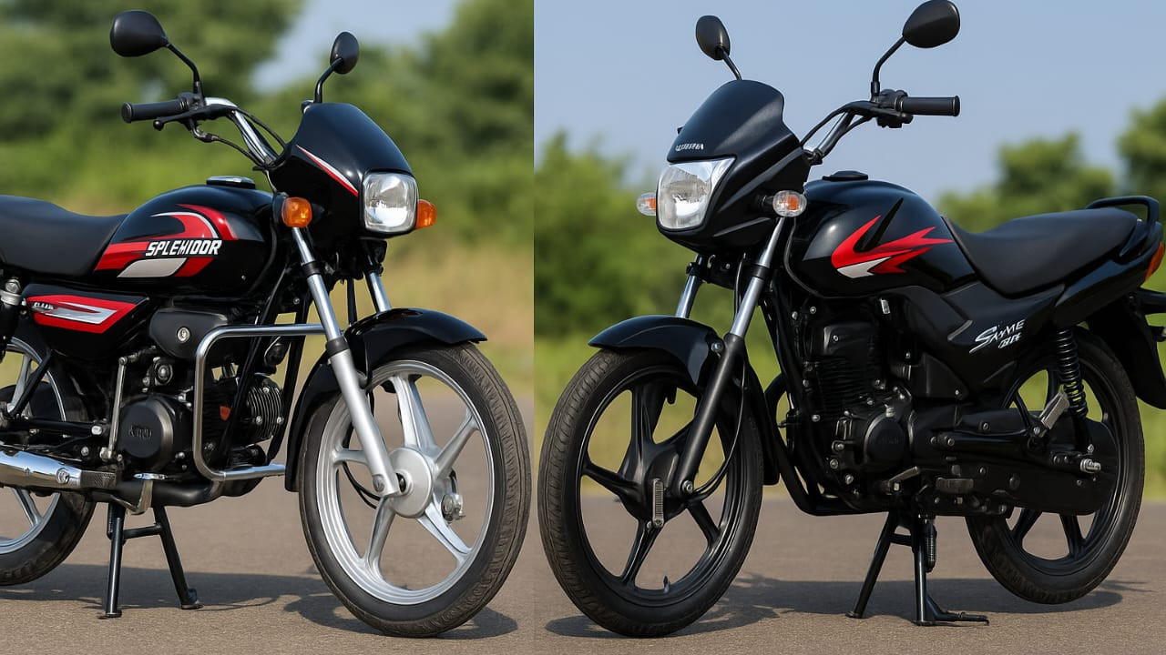 Hero Splendor Plus vs Honda Shine 100 DX: Full Comparison of Price, Features & Mileage