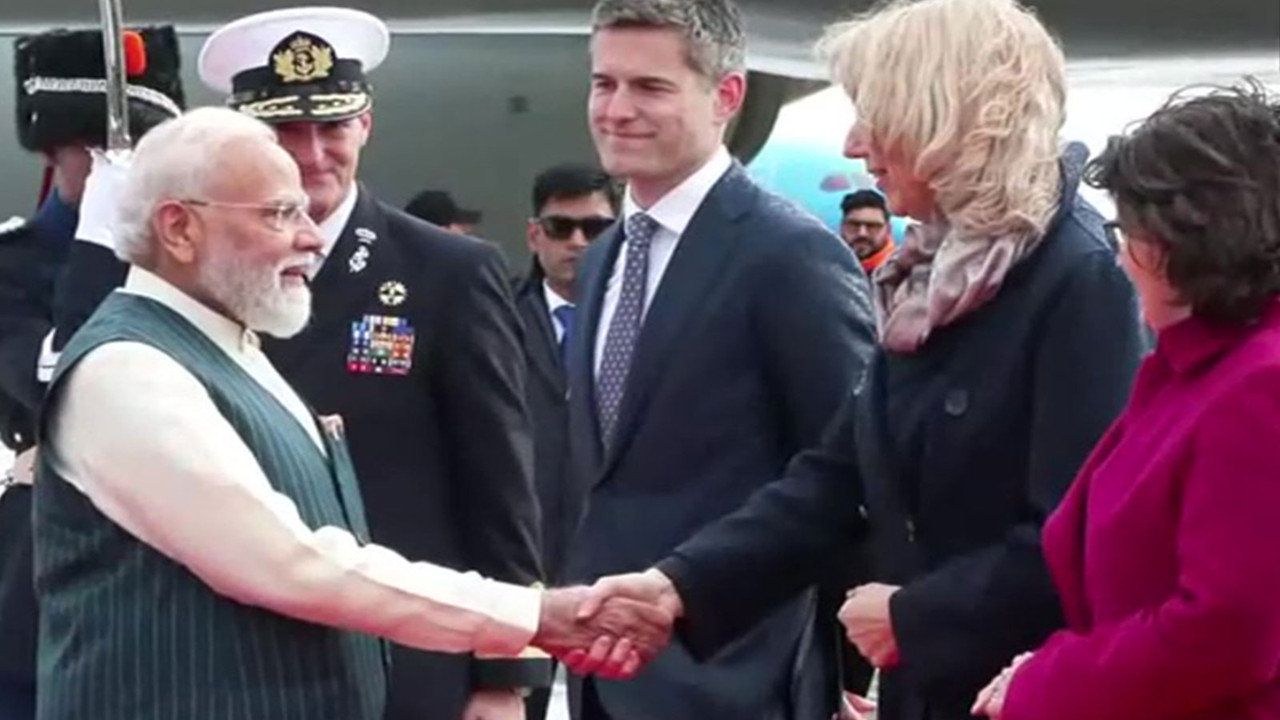 PM Narendra Modi Arrives in Netherlands for High-Level Discussions on Trade, Energy and Innovation