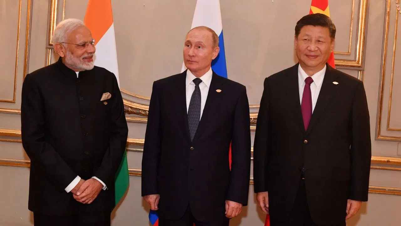 India, China and Russia 