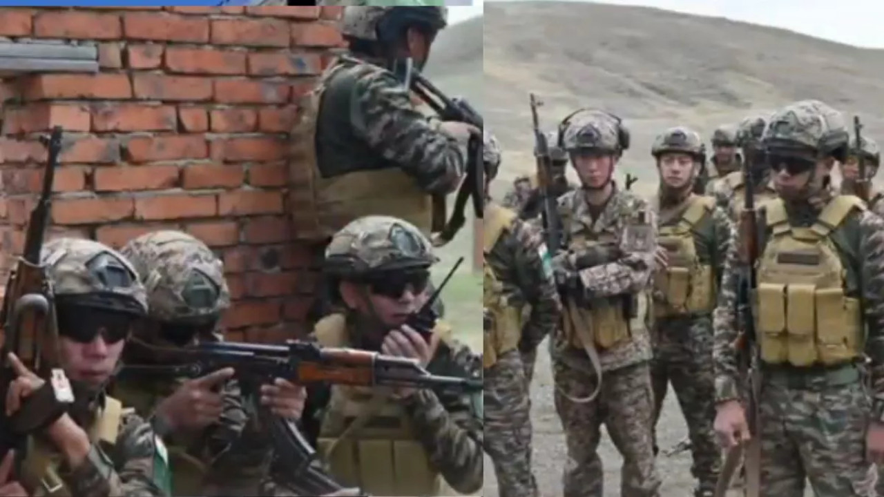 Indian & Mangolia Army