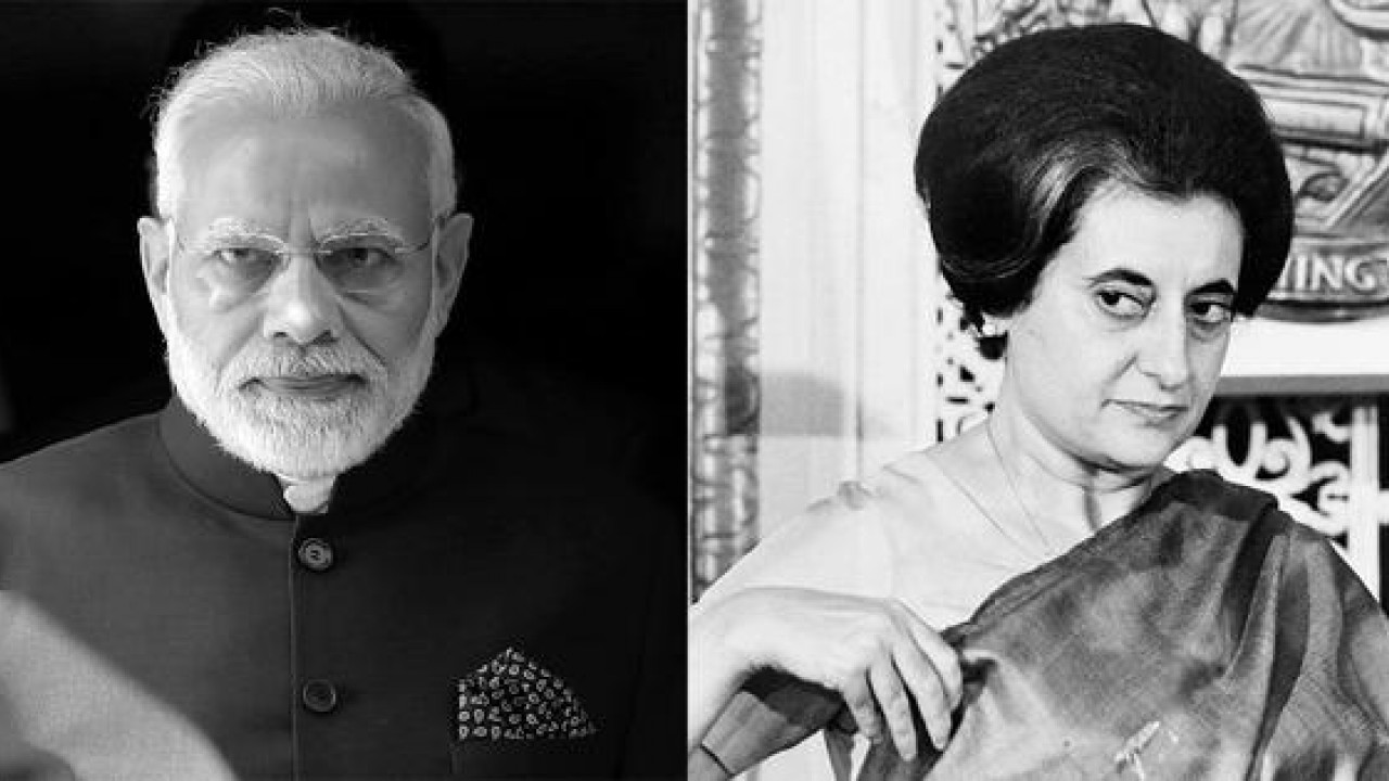 Indira vs Modi