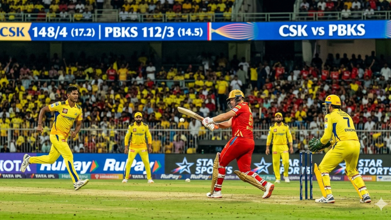 IPL 2026: Shreyas Iyer plays captain's knock as Punjab thrash CSK