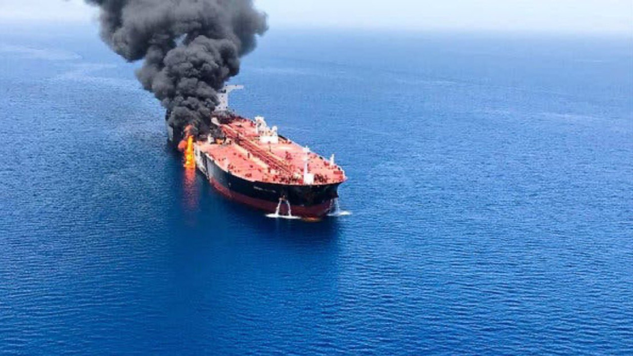 Iran destroys US oil tanker, claims revenge for sinking of warship off Sri Lanka coast