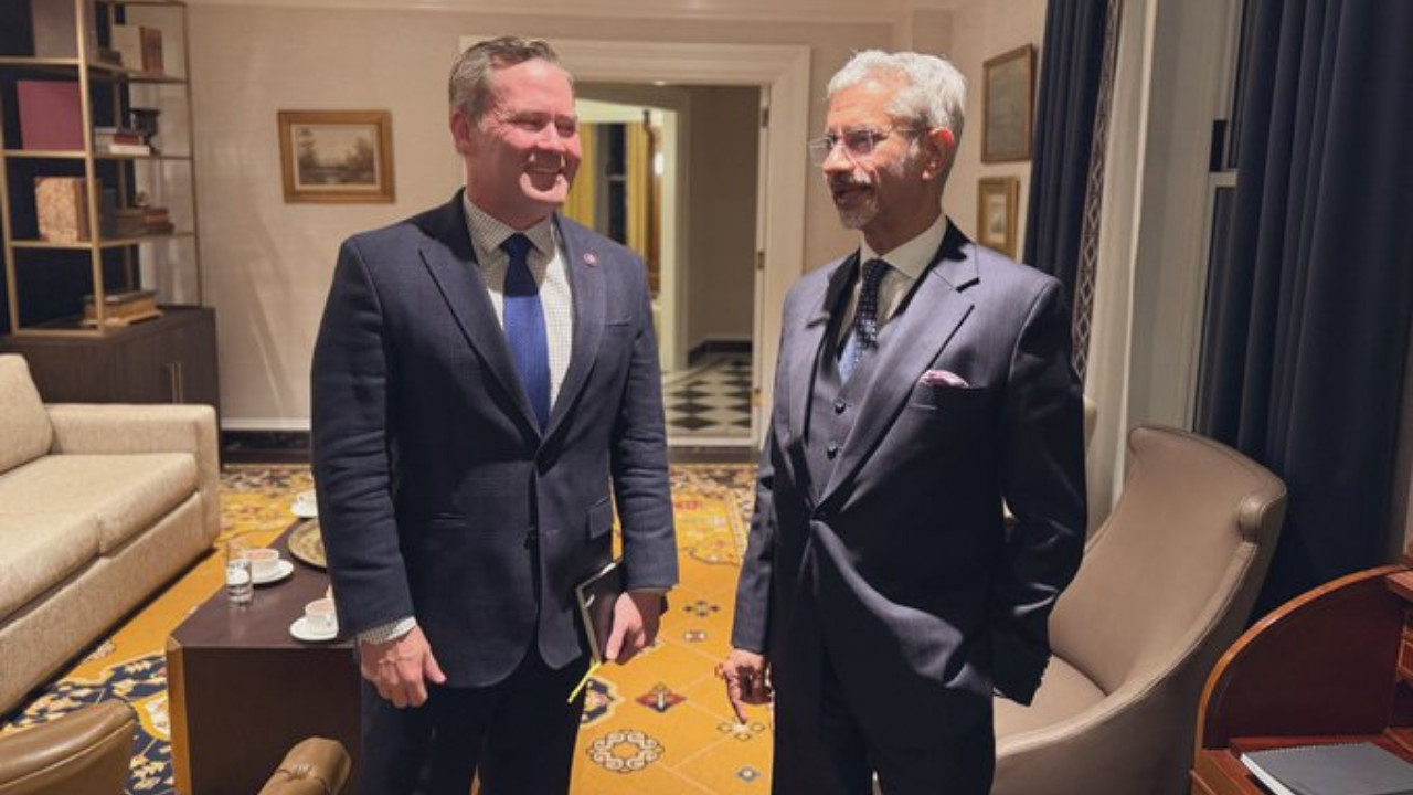 Jaishankar's Meeting with Trump's NSA Nominee Michael Waltz
