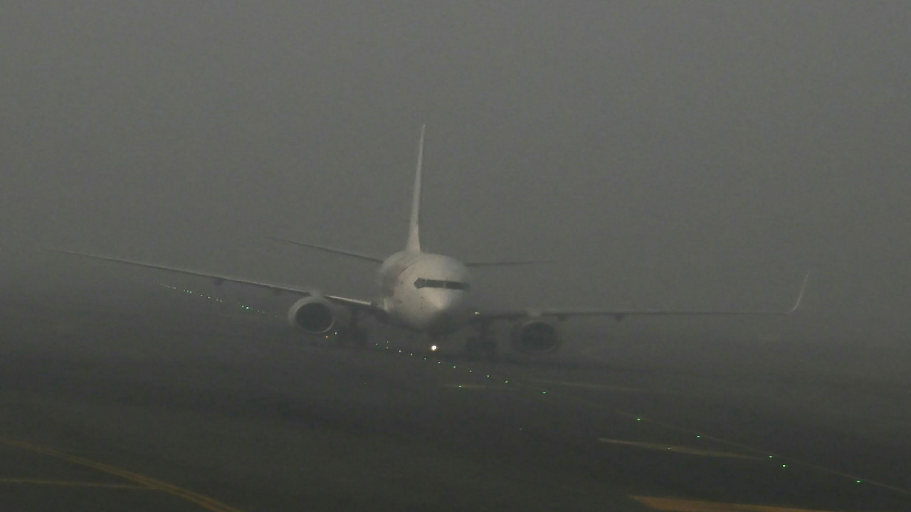 Thick Fog Covers Delhi-NCR, Flight Operations Hit as Visibility Falls Sharply