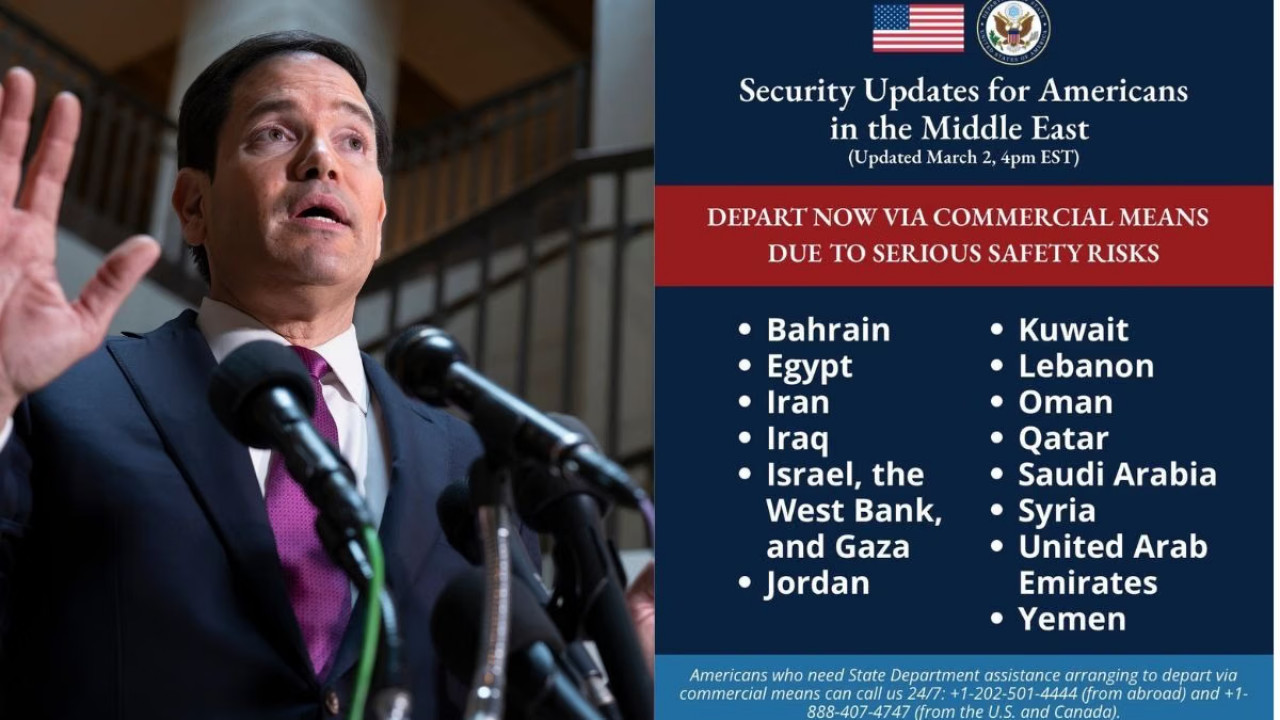 ‘Depart Now’: State Department Urges Americans to Exit Middle East as War Widens