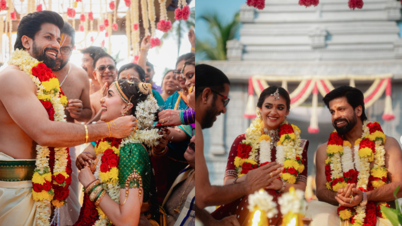 Keerthy Suresh and Antony Thattil