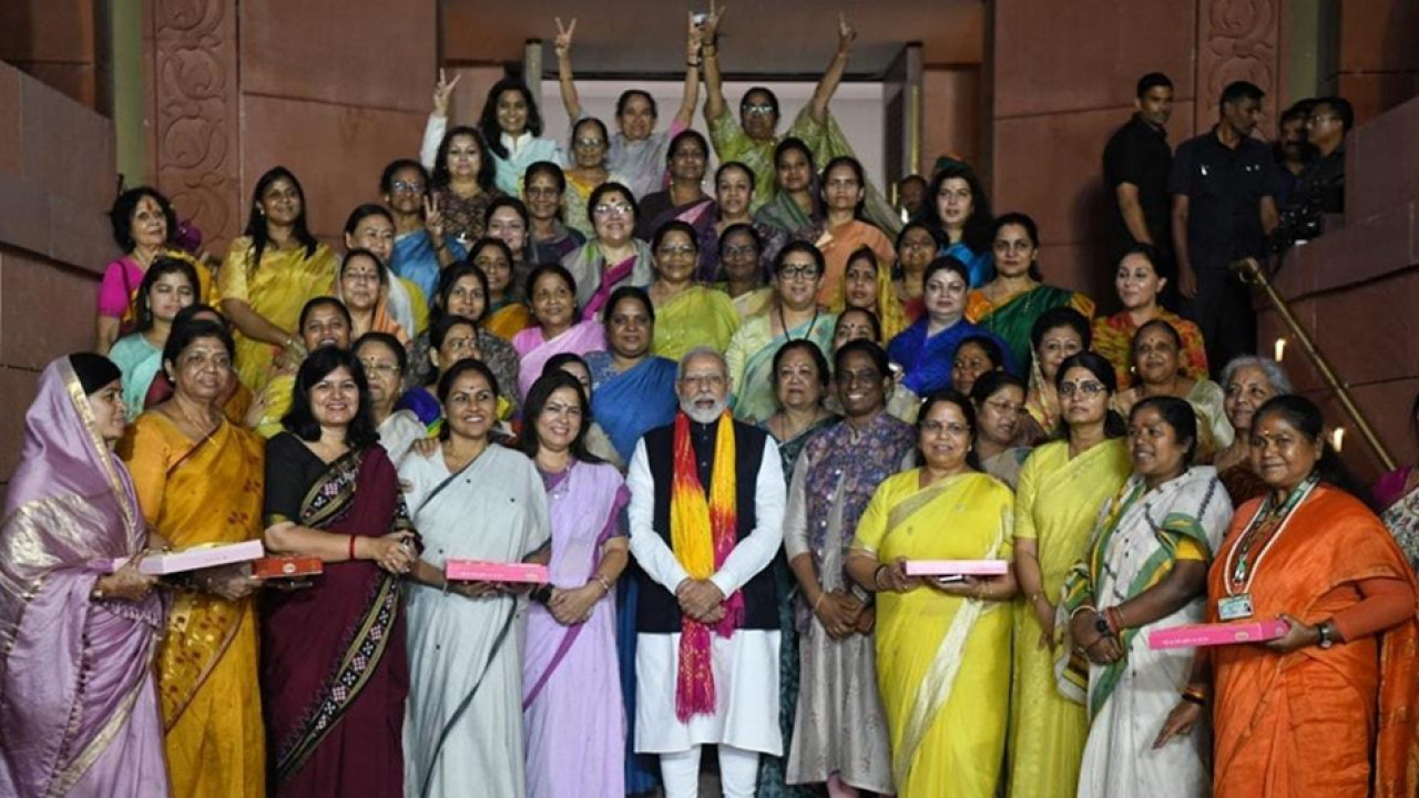 ‘Nari Shakti Defines Strong India’: PM Narendra Modi’s Post Ahead of Women’s Reservation Vote