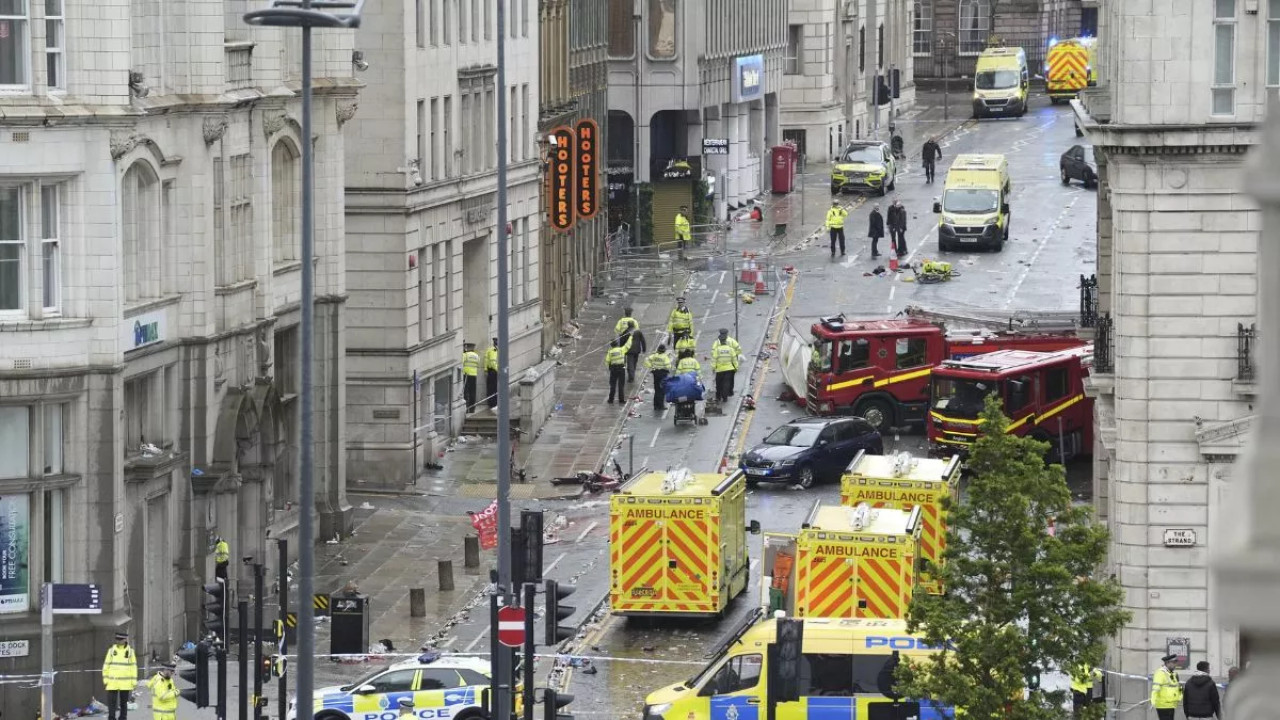 Liverpool football accident