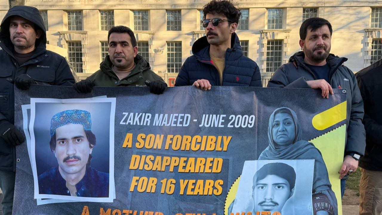 London: Baloch group protests outside UK PM's residence, slams Pakistan over Balochistan crisis 