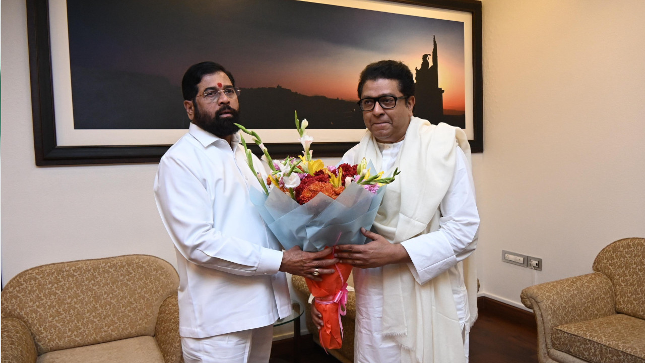 Maharashtra: MNS triggers post poll speculation, extends support to Eknath Shinde's Shiv Sena 