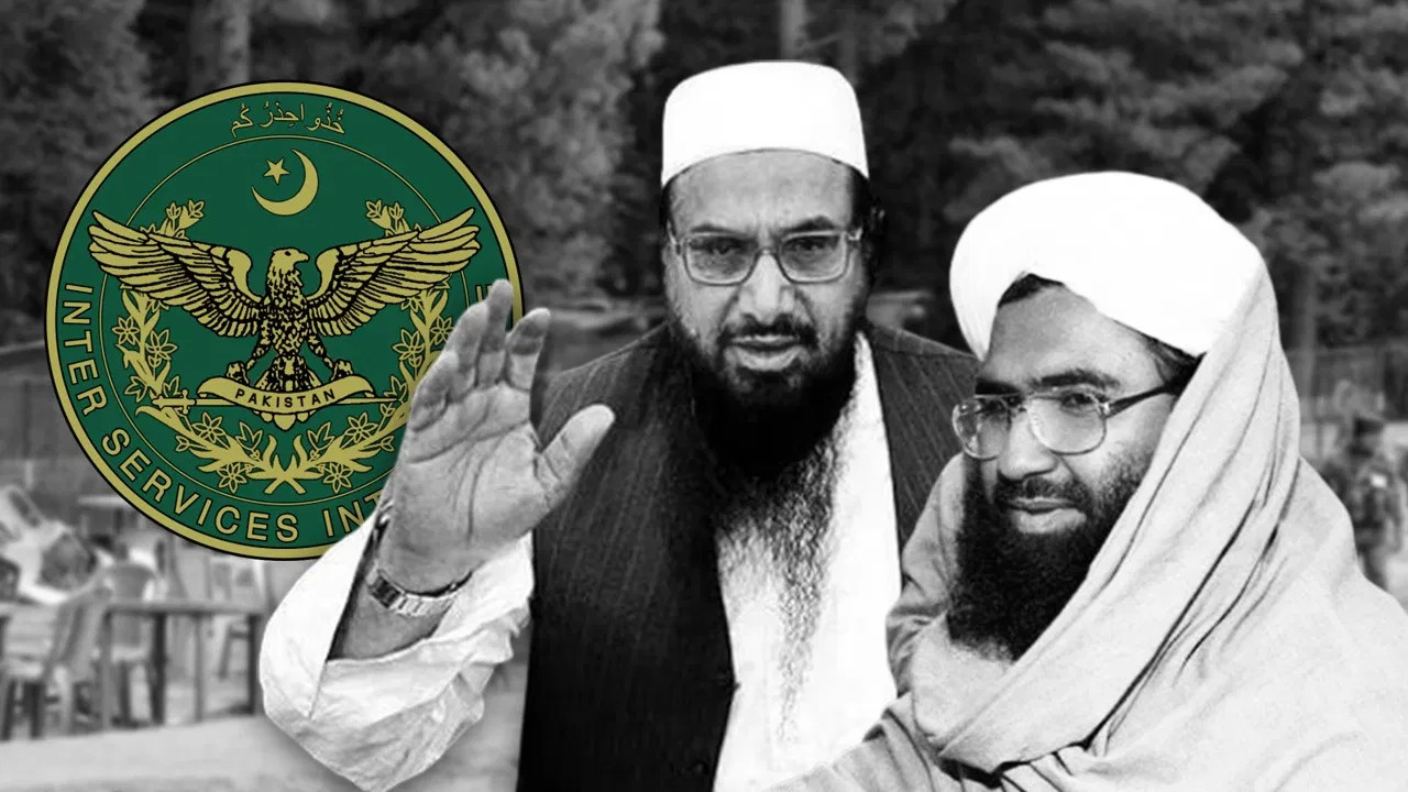 Masood Azhar and Hafiz Saeed