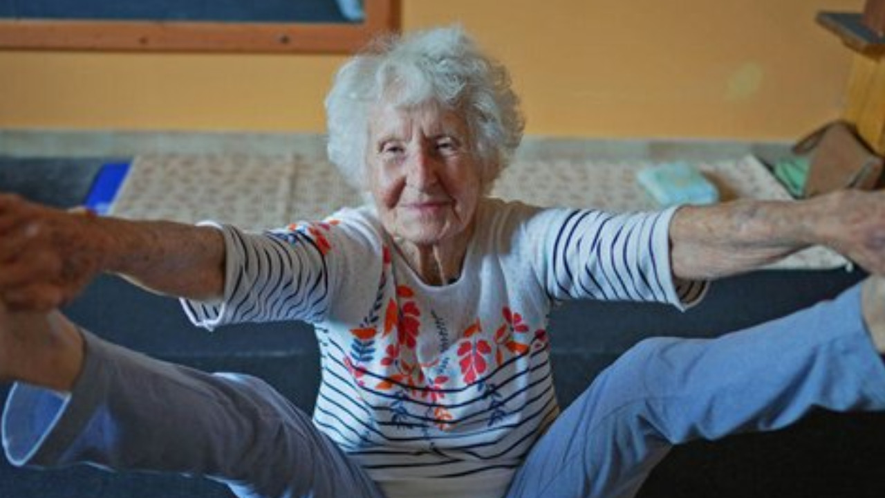Meet the 102-Year-Old Yoga Teacher Who Proves Age Is Just a Number