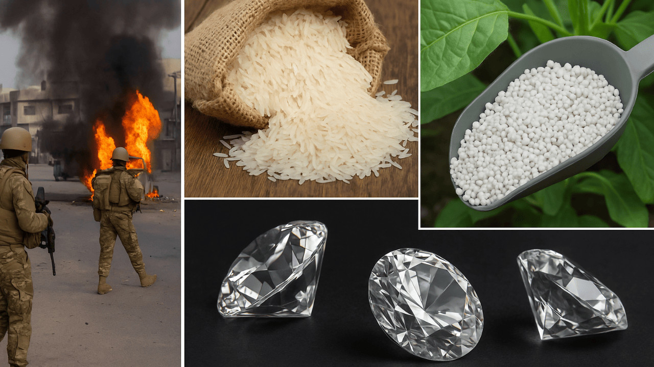 Middle East Unrest to Heavily Affect India's Basmati Rice, Fertiliser, and Diamond Sectors: Crisil R