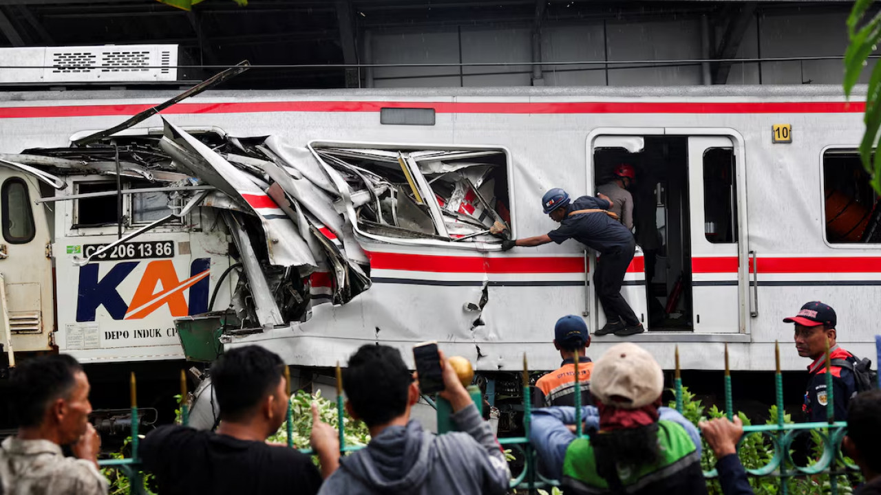 Indonesia Train Crash Near Jakarta: 7 Dead, Several Injured After Collision