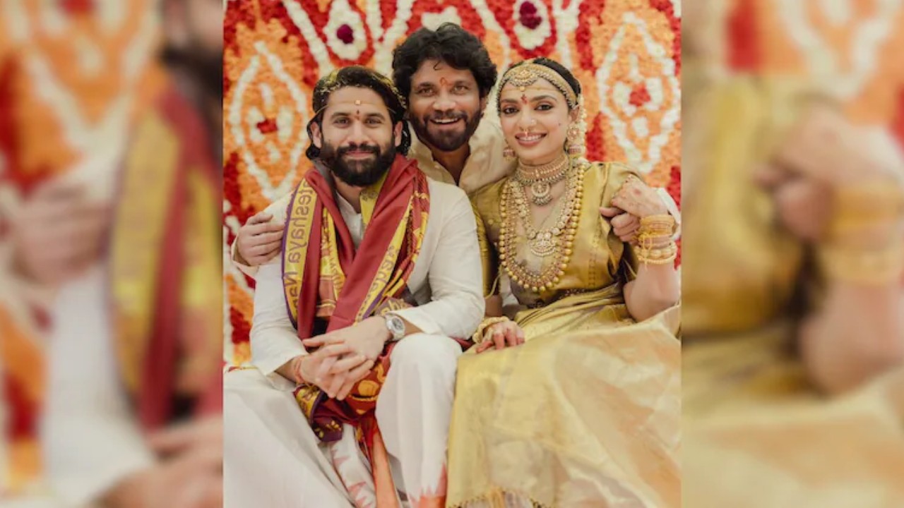 Naga Chaitanya, Sobhita Dhulipala Tie Knot; Nagarjuna Shares First Wedding Glimpses | PICS
