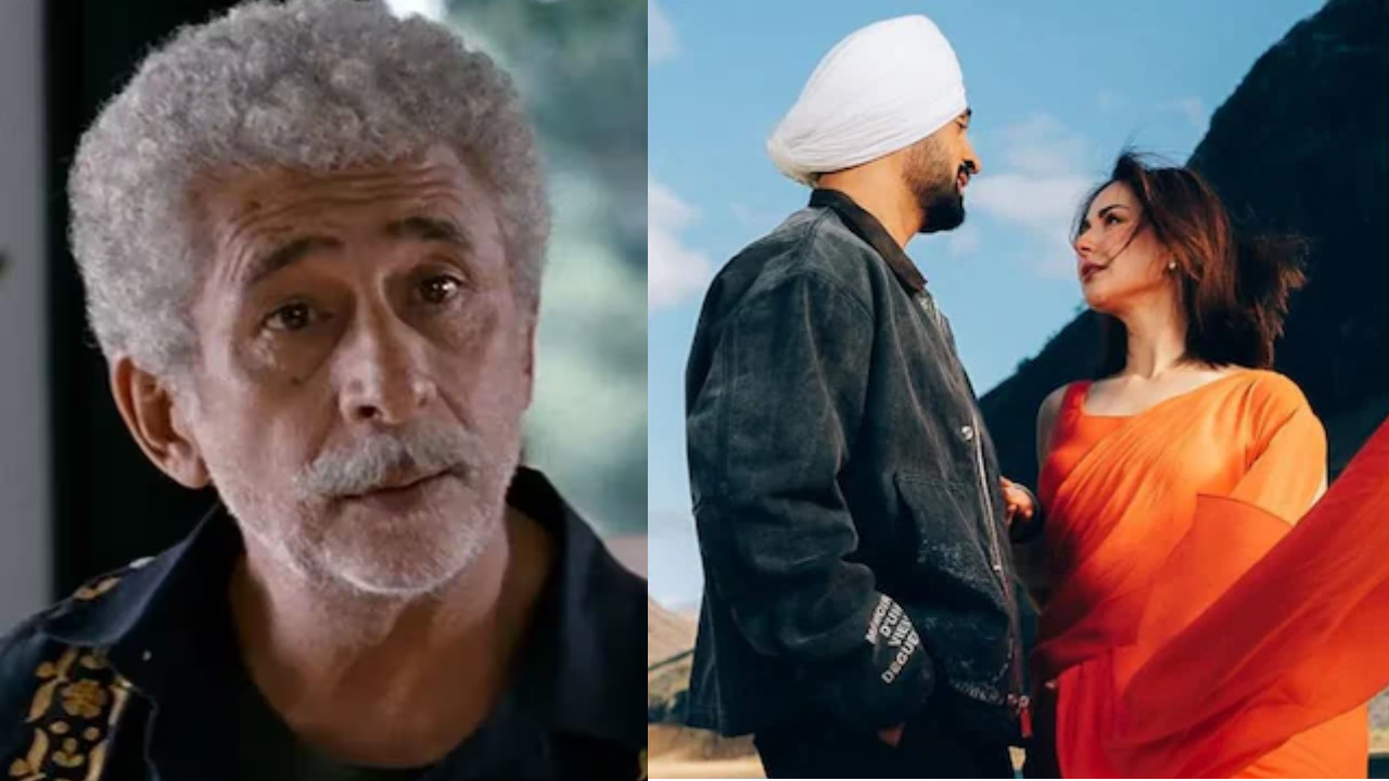 Naseeruddin Shah 'Stands Firmly With Diljit' Over Casting Pak Actor Hania Aamir in his latest film