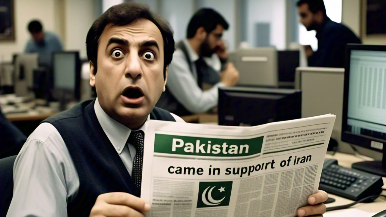 Pakistan came in support of Iran; till yesterday, it was demanding the Nobel Peace Prize for Trump.