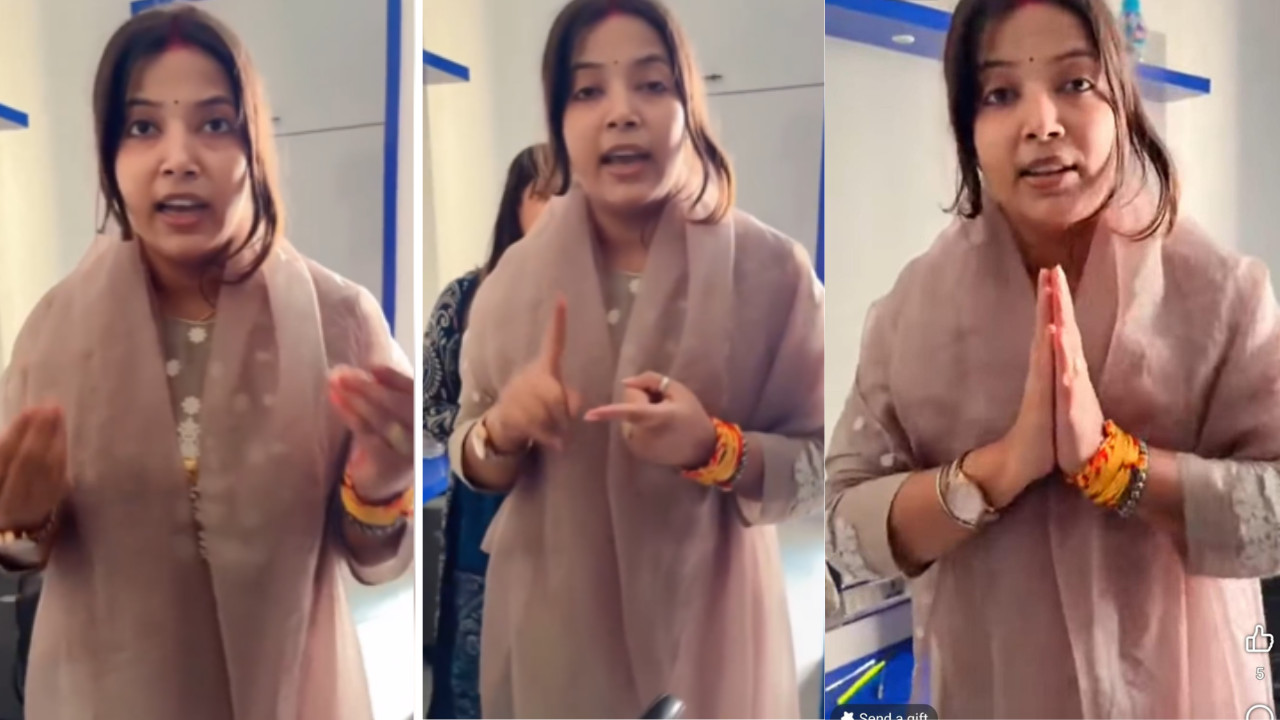 Pawan Singh’s wife Jyoti breaks down in tears after police called during Lucknow visit — Watch viral