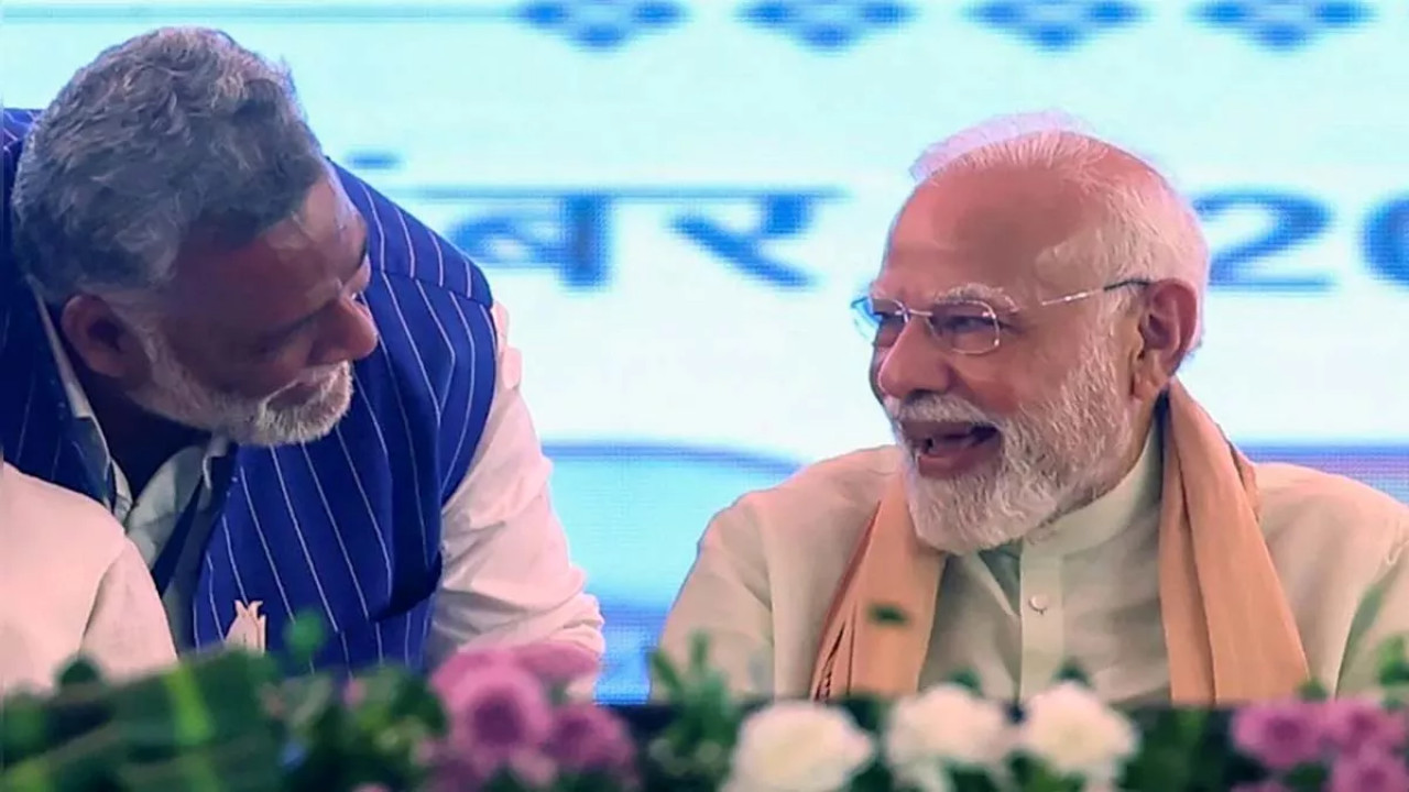 PM Modi & Pappu Yadav