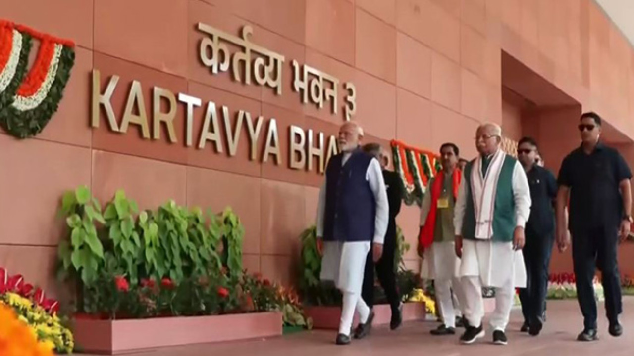 PM Modi Inaugurates High-Tech, Sustainable Kartavya Bhavan at Delhi’s Kartavya Path
