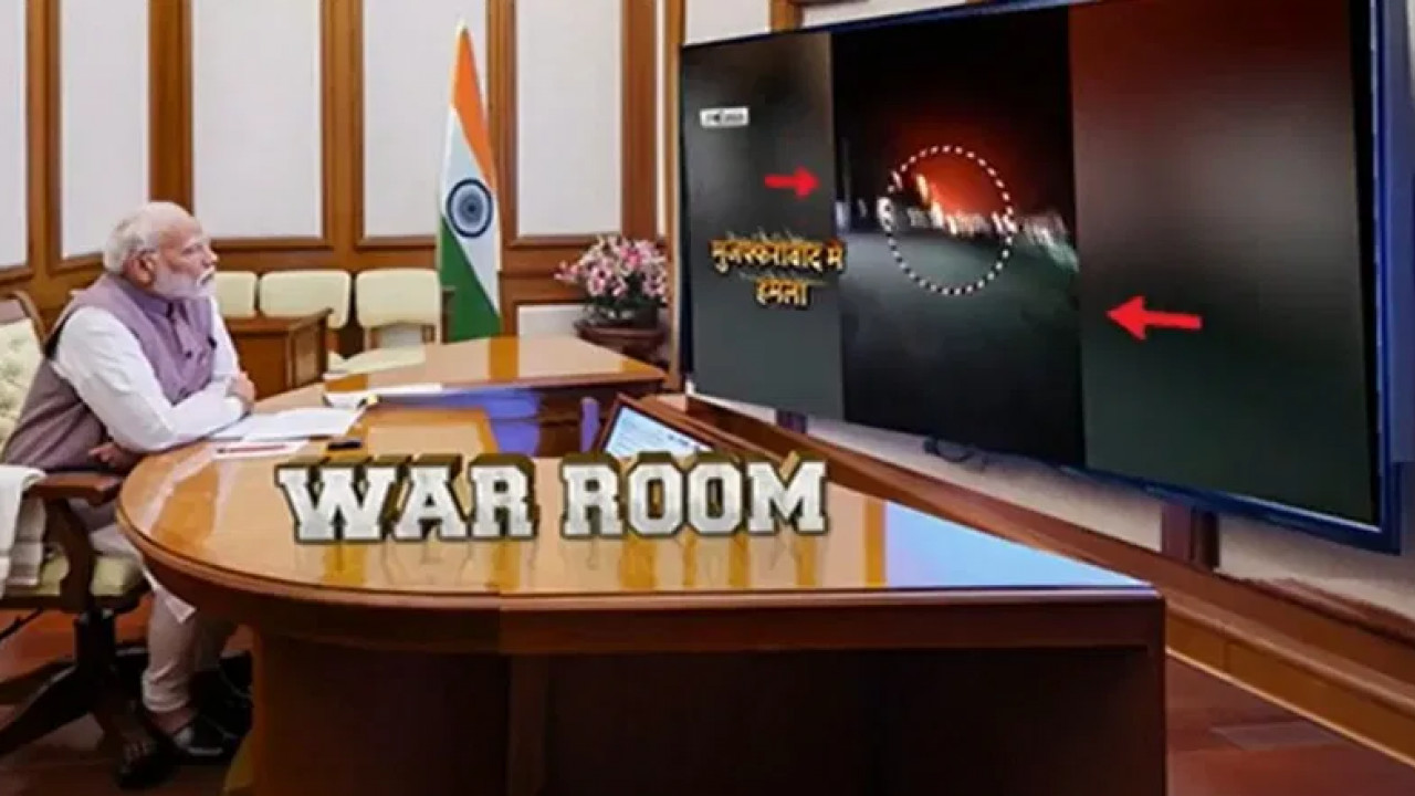 PM modi monitoring Operation Sindoor