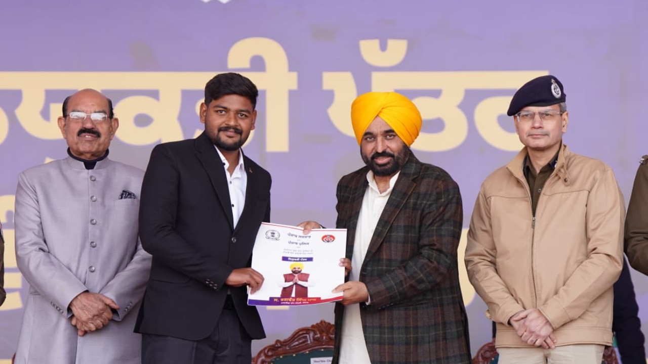 Punjab CM Bhagwant Mann appoints 1,746 policemen as AAP govt creates employment history 