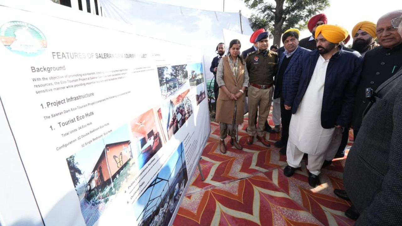 Punjab CM Bhagwant Singh Mann inaugurates Saleran Dam as AAP govt takes big step towards infrastruct