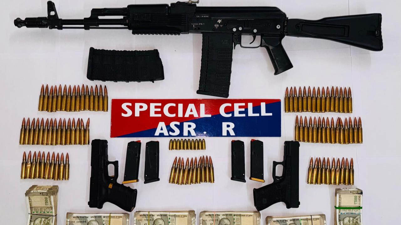 Punjab Police Bust ISI-Linked Arms and Drug Smuggling Network, 5 Arrested