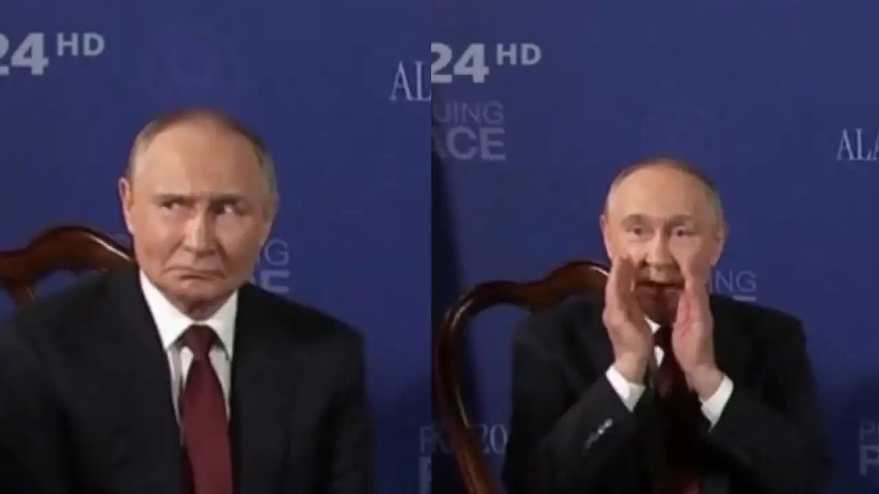 Putin’s Walk, Smile and Height Spark Body Double Speculation After Alaska Meeting With Trump