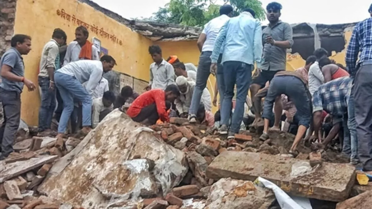 Rajasthan school roof collapse