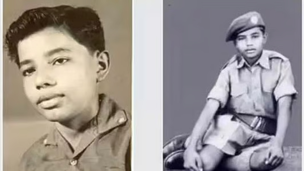Rare Childhood Picture of Narendra Modi
