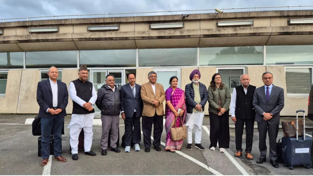 Ravi Shankar Prasad's France tour