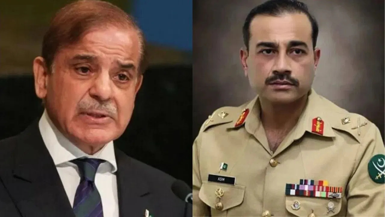 Shehbaz Sharif and Asim Munir