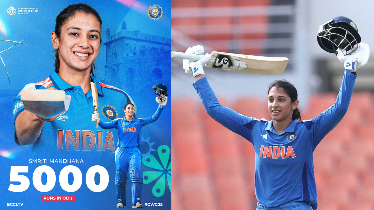 Smriti Mandhana Creates World Record, Becomes First Cricketer to Score 1,000 ODI Runs in a Year